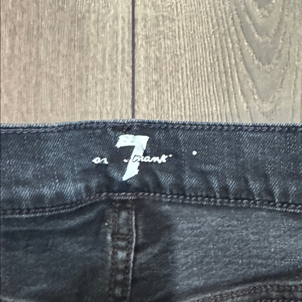 7 For All Mankind Men’s Dark Wash Jeans Sz 32 - Picture 2 of 5